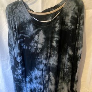 Calvin Klein Black Tye Dye